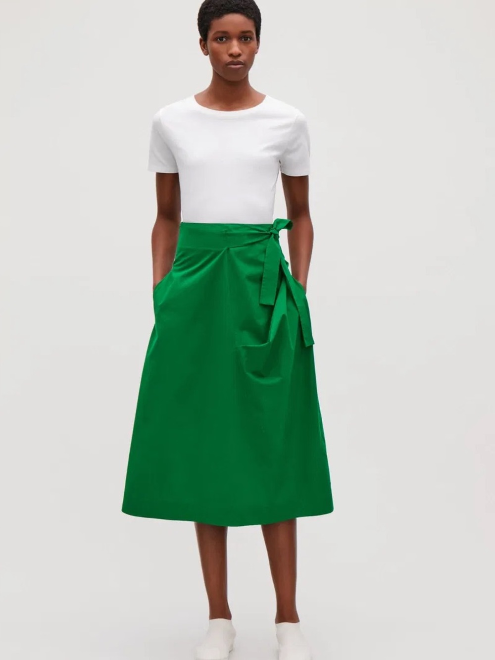COS wrap skirt
